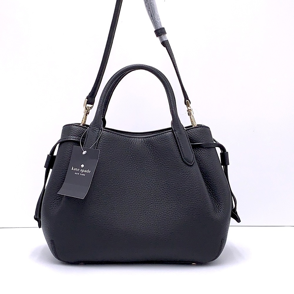 Kate Spade Dumpling Small Satchel Bag in Black color - Picture 7 of 16